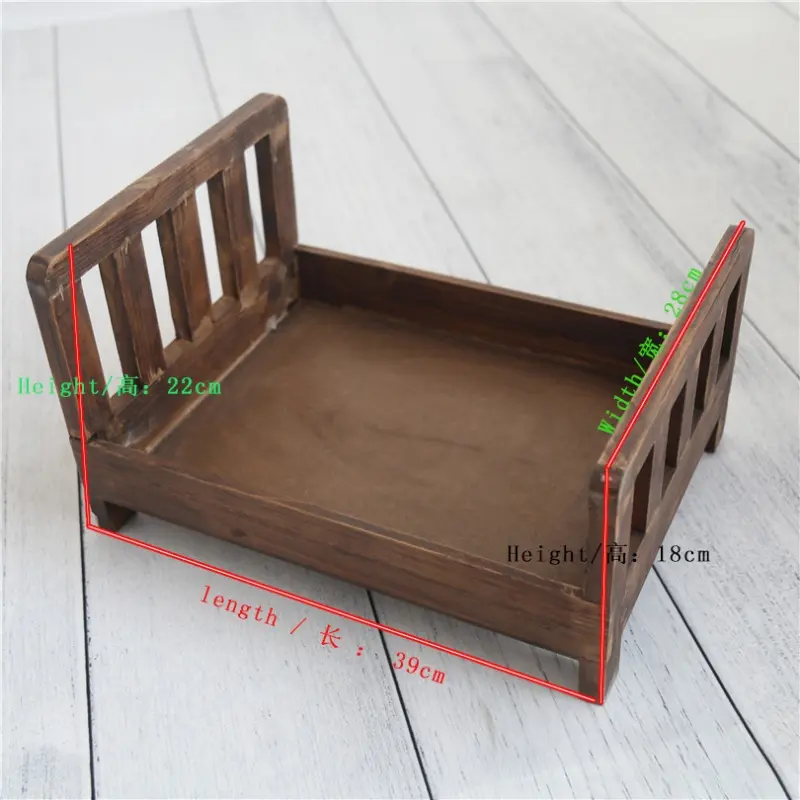 Vintage Posing Bed (2 Colors) - Newborn Photography Props - Image 4
